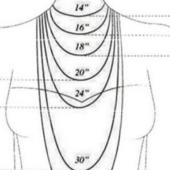 New FP Diamond Shape Mountain Scene Necklace - Picture 7 of 8